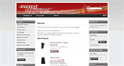 Desktop Screenshot of everestmegastore.com